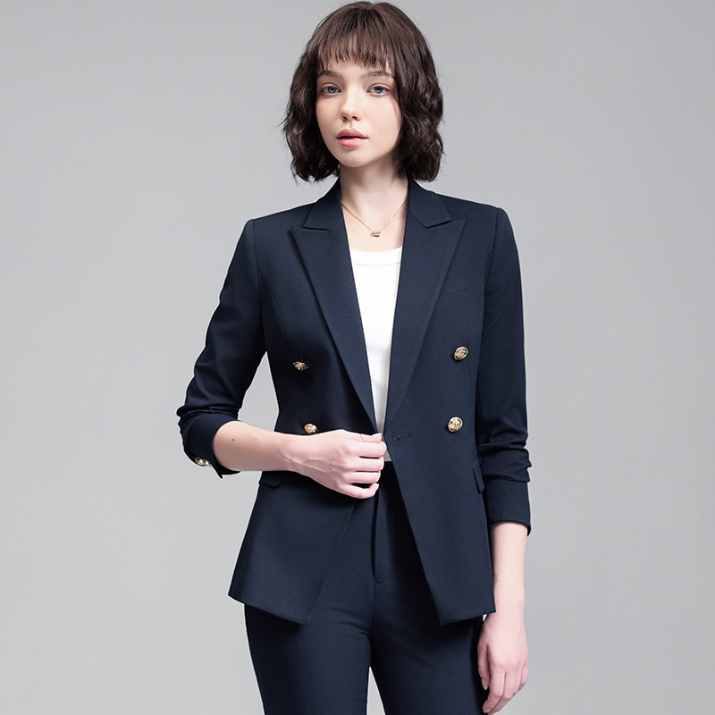 Women Formal Wear Interview - ชุดสูทสำหรับผู้หญิง สไตล์ใหม่สำหรับฤดูใบไม้ร่วงและฤดูหนาว ชุดสัมภาษณ์งานสำหรับนักศึกษา ชุดทำงานสำหรับผู้บริหารระดับสูง