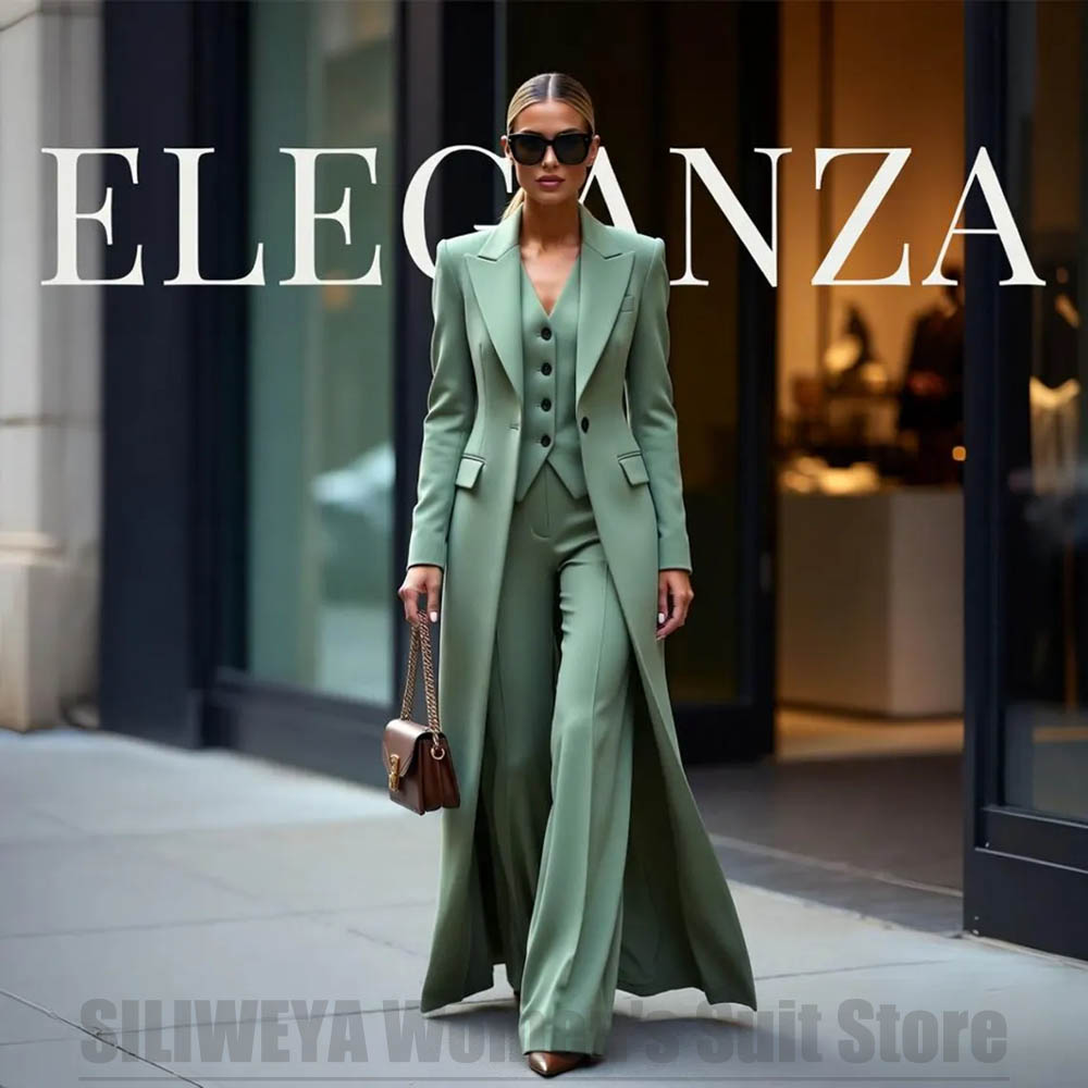 ชุดสูทผู้หญิงสุดชิค แบบสามชิ้น - Women Formal Wear Vest บทวิจารณ์และราคา