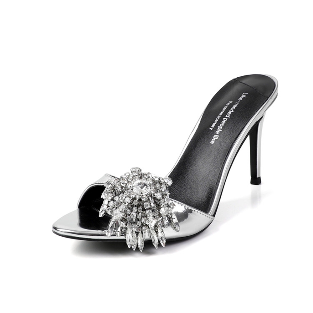 หนังแท้ผู้หญิงแฟชั่นฤดูร้อนเปิ - Women Formal Wear Heels บทวิจารณ์และราคา
