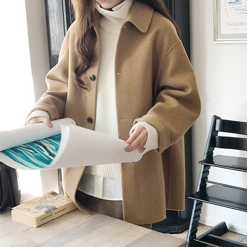 Zoki ฤดูใบไม้ร่วง Faux เสื้อขน - Tailored Coat Wool บทวิจารณ์และราคา