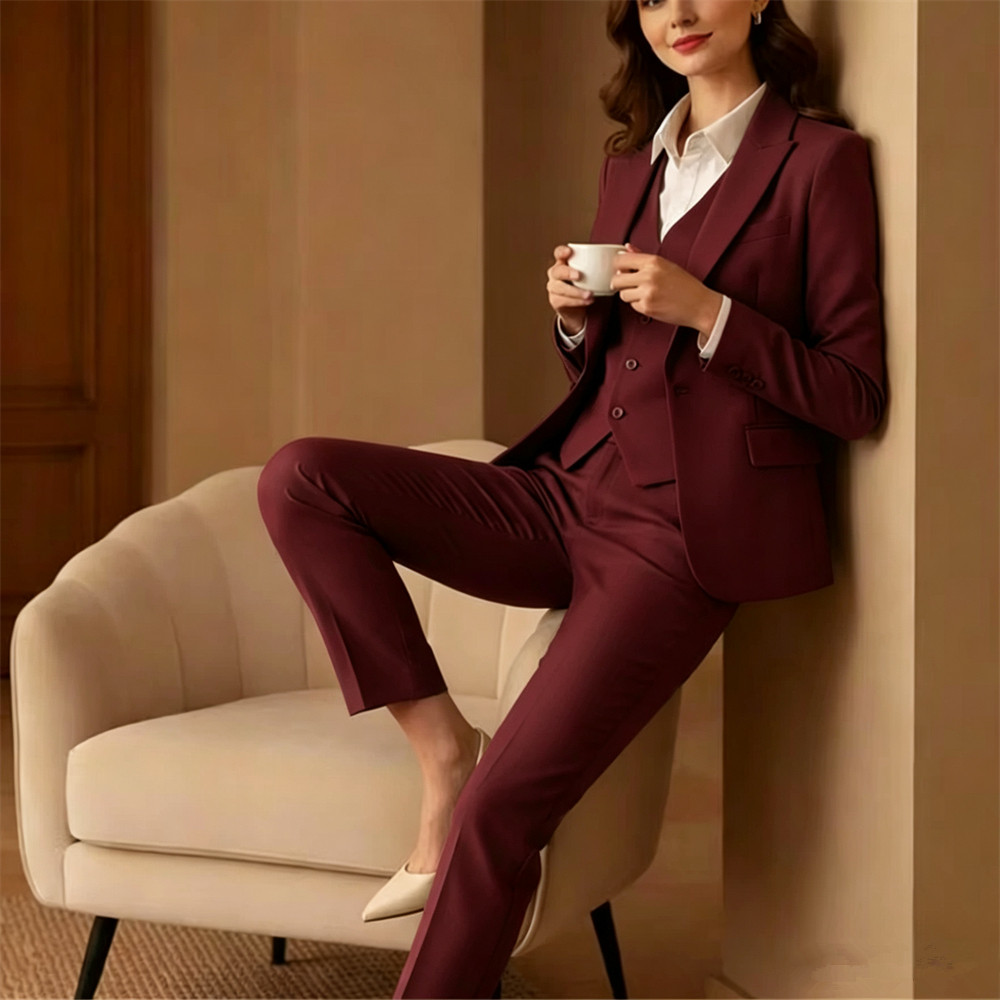 ชุดสูทสีเขียวเซจสำหรับผู้หญิง  - Women Formal Wear Vest บทวิจารณ์และราคา