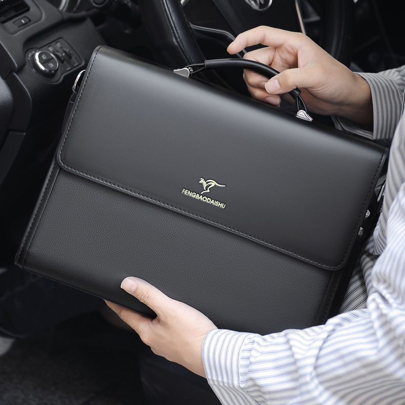 หนังหรูหรากระเป๋าเอกสารสําหรับ - Structured Handbag Work บทวิจารณ์และราคา