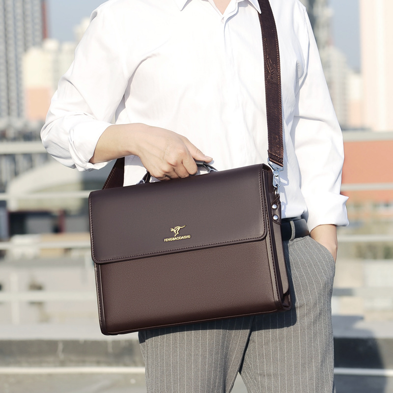 หนังหรูหรากระเป๋าเอกสารสําหรับ - Structured Handbag Work บทวิจารณ์และราคา