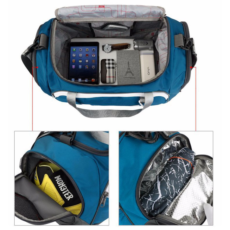 IX 40L ขนาดใหญ่กระเป๋ายิมฟิตเน - Structured Handbag Work บทวิจารณ์และราคา